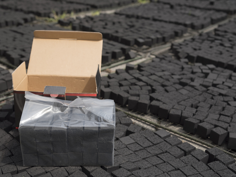 proses produksi briket