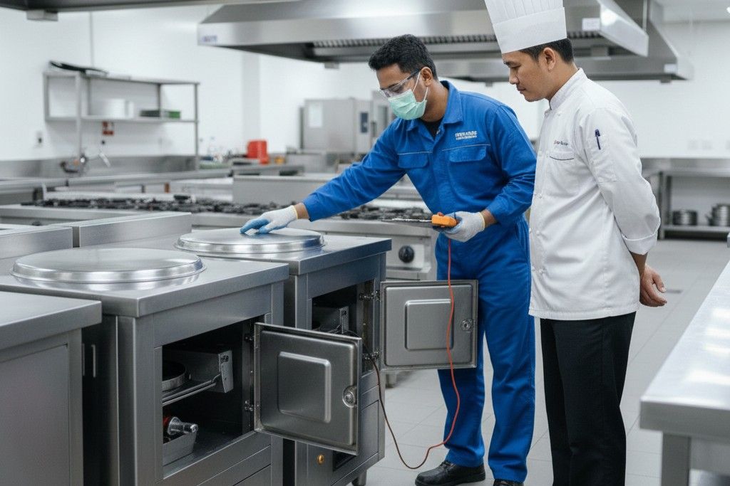 perawatan fasilitas memasak